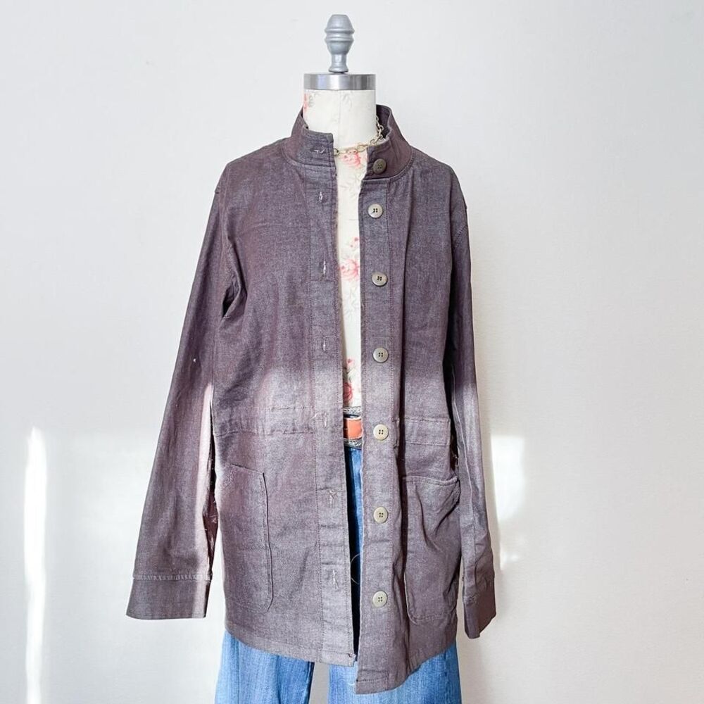 Blair brown y2k oversized jacket womens large‎